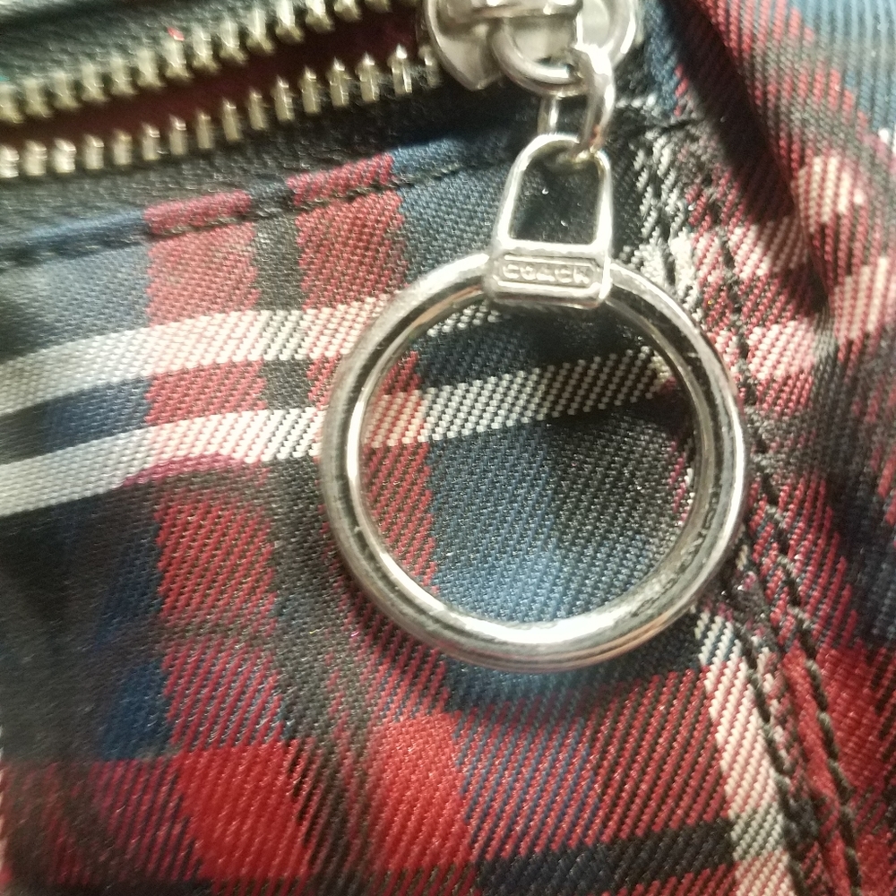 Coach poppy plaid crossbody - Picture 2 of 8